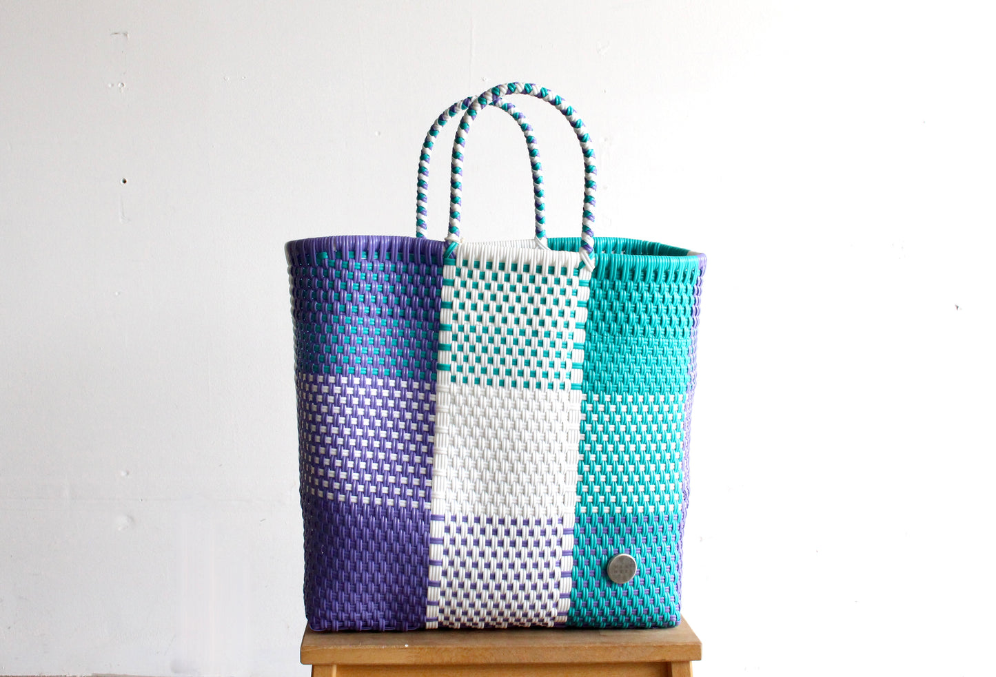 Aqua & Purple Tote bag by MexiMexi