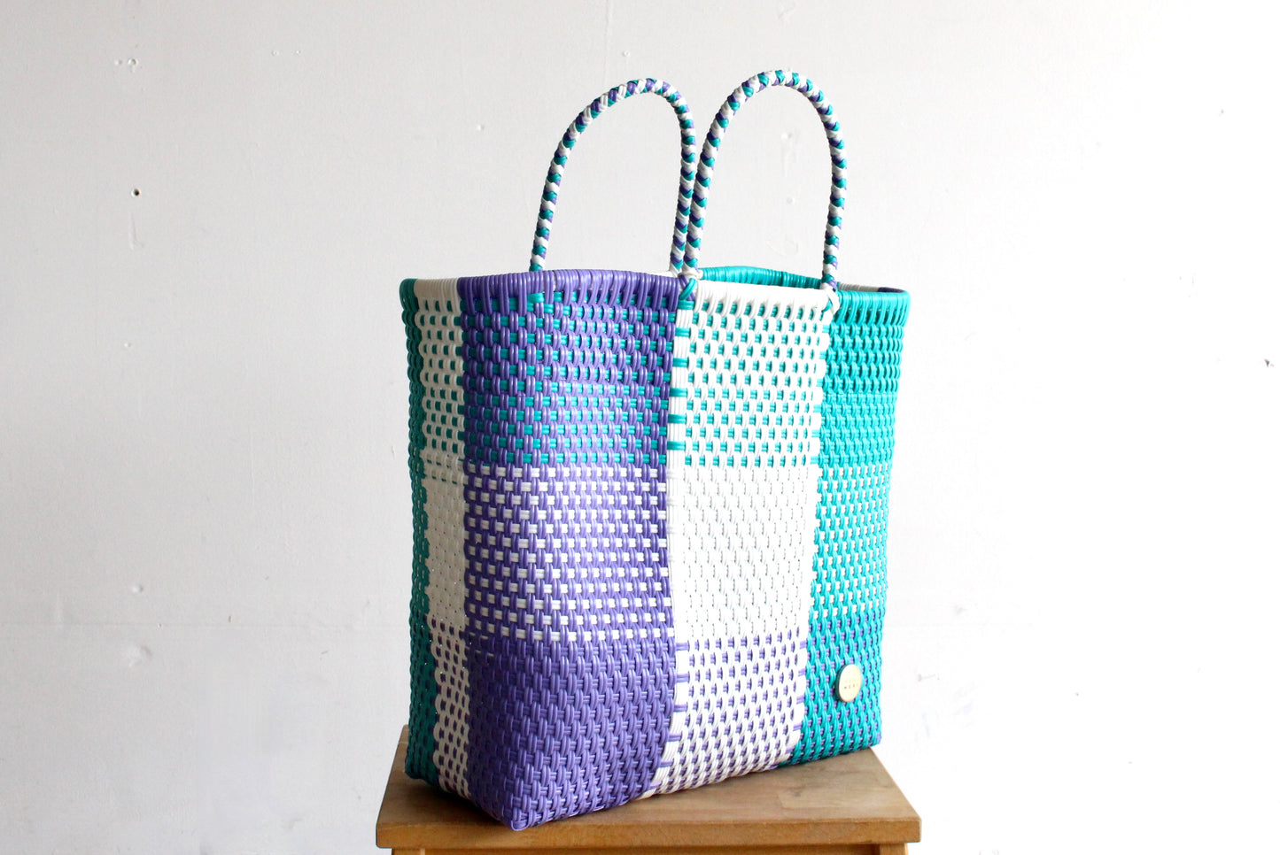 Aqua & Purple Tote bag by MexiMexi