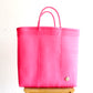 Hot Pink Handwoven Mexican Tote by MexiMexi
