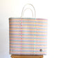White & Colors Handwoven Mexican Tote by MexiMexi