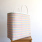 White & Colors Handwoven Mexican Tote by MexiMexi