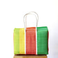 Multicolored Mexican Bag, Handwoven Mexican Tote, Oaxaca Tote, Mexican Plastic Bag, Mexican Basket, Mexican Art, MexiMexi, Picnic Basket