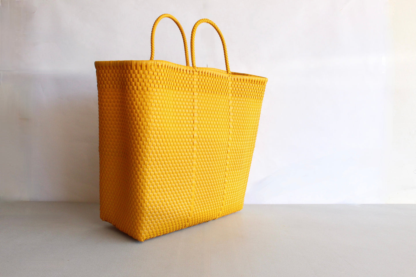 Mustard Yellow Handwoven Mexican Tote,  Beach Bag, Getaway Bag, Picnic Bag, Weekend Bag, Travel Bag, Mexican Bag, Groceries Bag