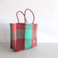 Colorful Plaid Handwoven Tote by MexiMexi