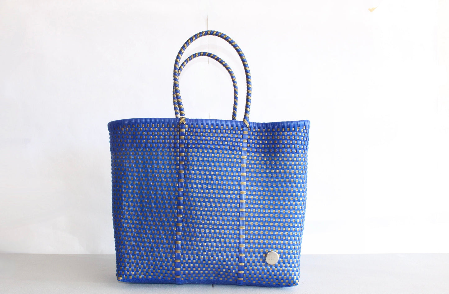 Blue and Silver MexiMexi Tote