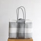 Silver and White Mexican Handbag by MexiMexi